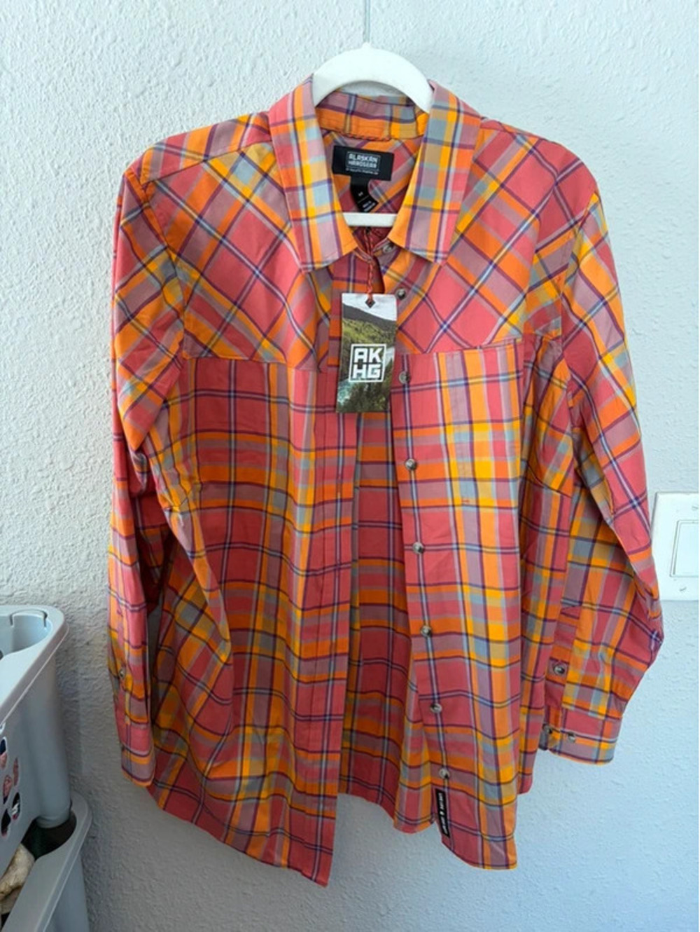 NWT Alaskan Hardgear by Duluth Trading Co Women's Shirt Plaid size 1X.